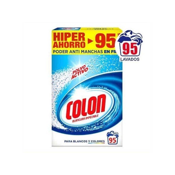 COLON Detergente ropa blanca y color 50+45 dosis